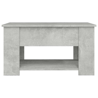 Tavolino da Salotto Grigio Cemento 79x49x41cm Legno Multistrato | homemem39