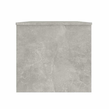 Tavolino Grigio Cemento 102x50,5x46,5 cm in Legno Multistrato | homemem39