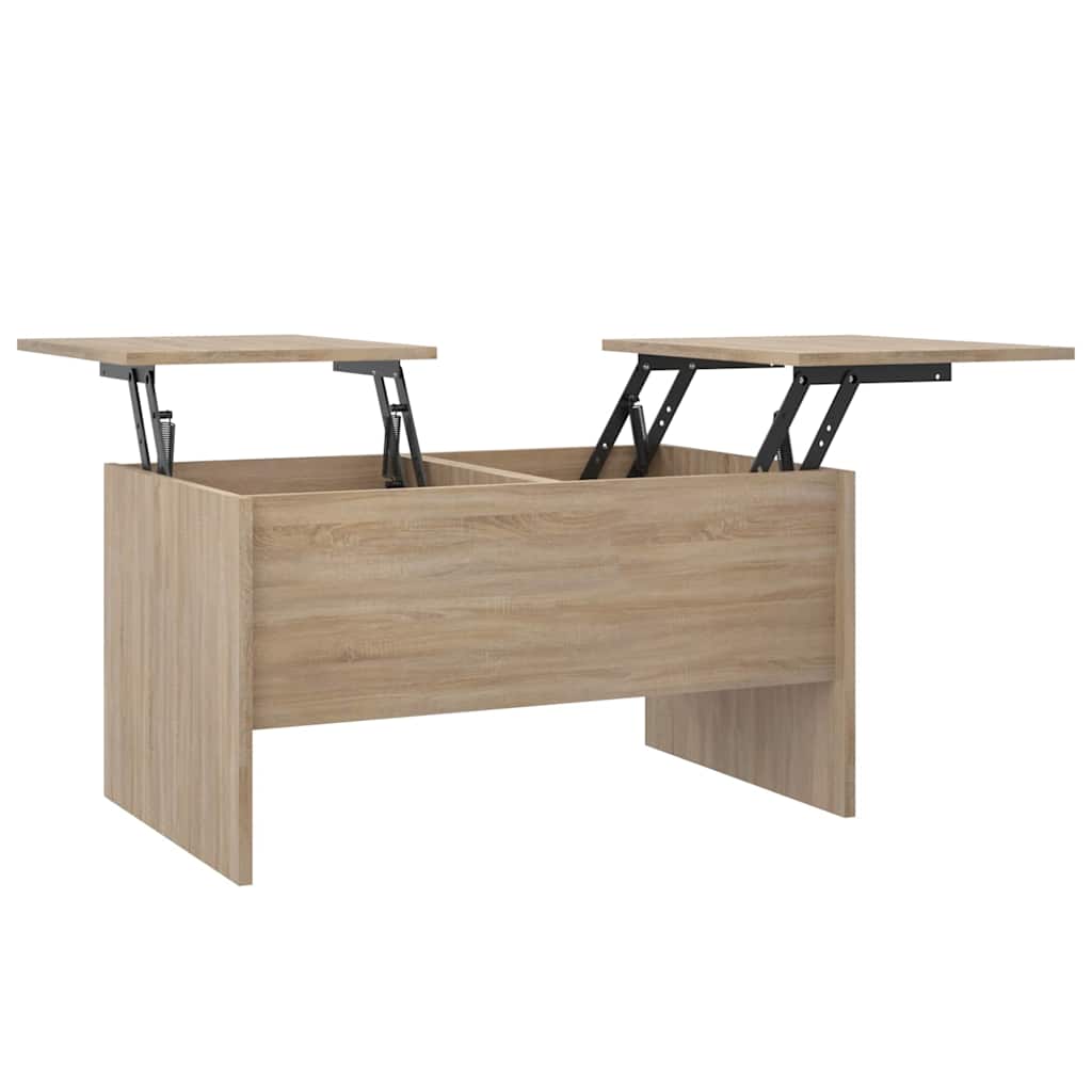 Tavolino Salotto Rovere Sonoma 80x50x42,5 cm Legno Multistrato | homemem39