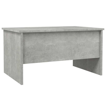 Tavolino Salotto Grigio Cemento 80x50x42,5 cm Legno Multistrato | homemem39