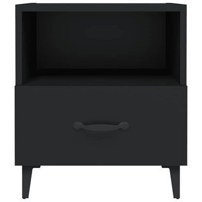 Comodino Nero in Legno Multistrato | homemem39