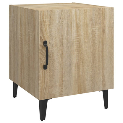 Comodini 2 pz Rovere Sonoma in Legno Multistrato - homemem39