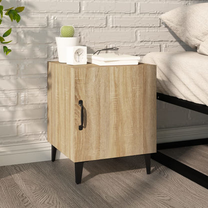 Comodini 2 pz Rovere Sonoma in Legno Multistrato - homemem39