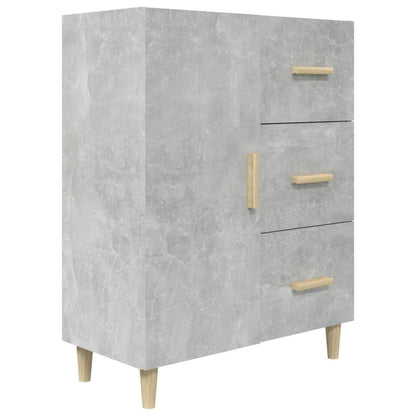 Credenza Grigio Cemento 69,5x34x90 cm in Legno Multistrato - homemem39