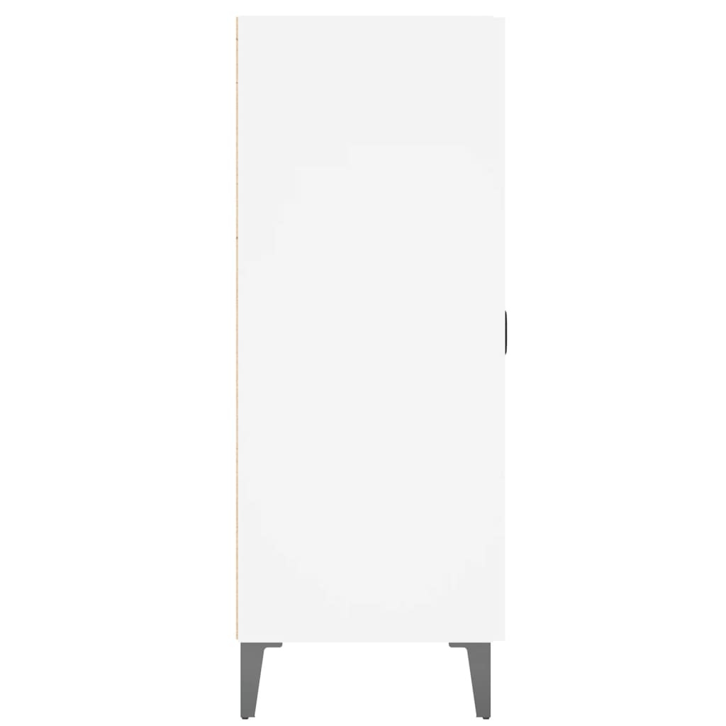 Credenza Bianca 69,5x34x90 cm in Legno Multistrato - homemem39