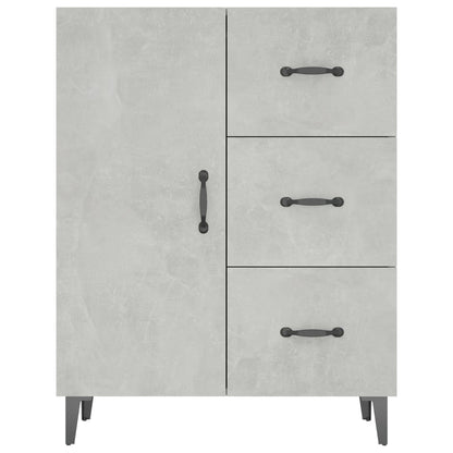 Credenza Grigio Cemento 69,5x34x90 cm in Legno Multistrato - homemem39