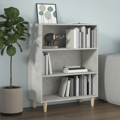 Credenza Grigio Cemento 69,5x32,5x90 cm in Legno Multistrato - homemem39