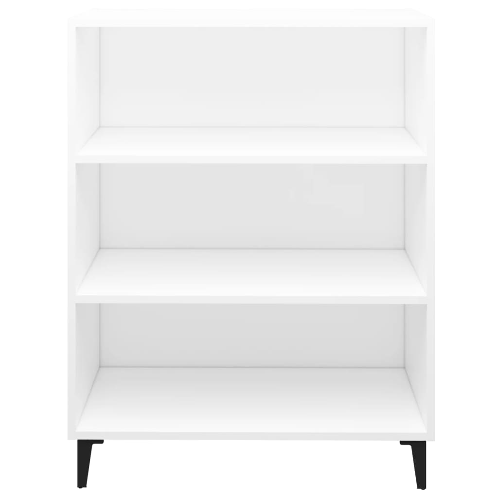 Credenza Bianca 69,5x32,5x90 cm in Legno Multistrato - homemem39