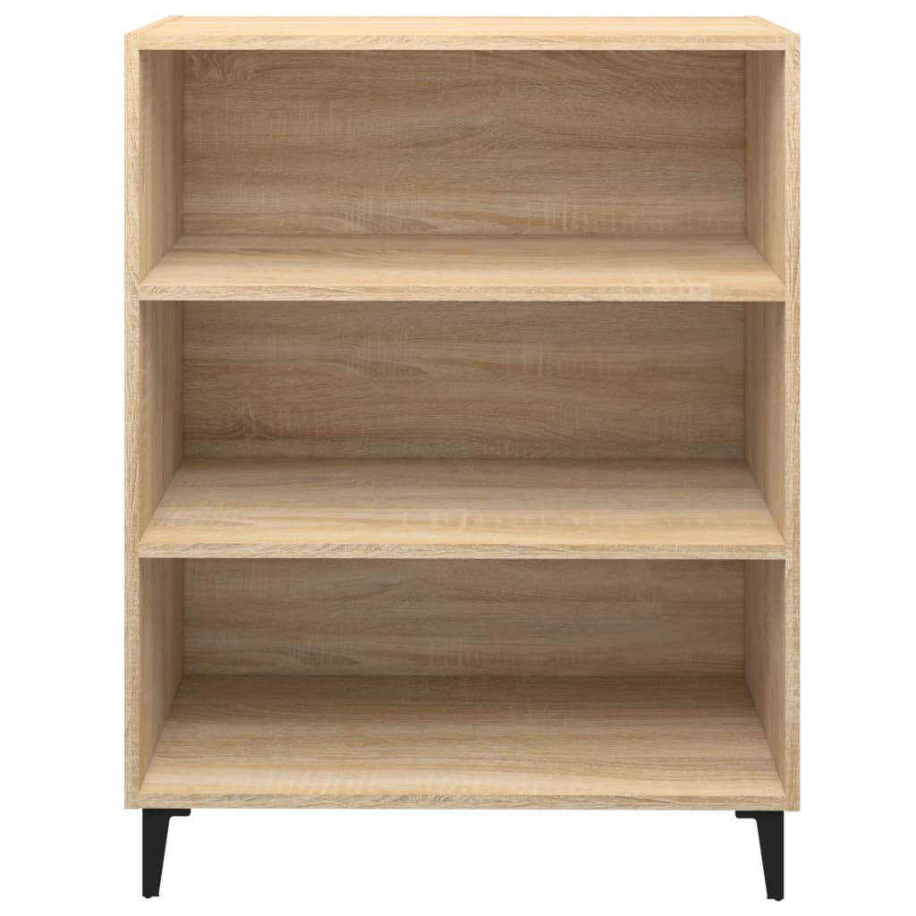 Credenza Rovere Sonoma 69,5x32,5x90 cm in Legno Multistrato - homemem39