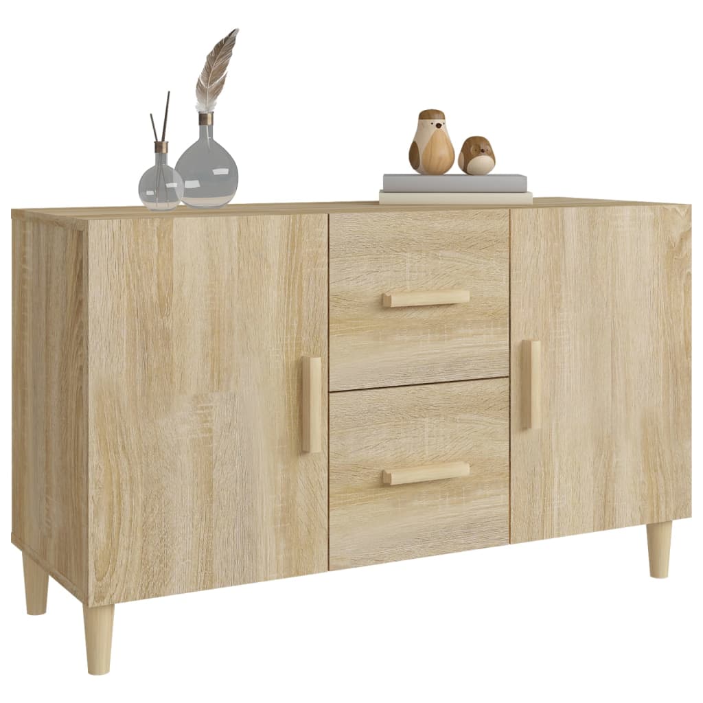 Credenza Rovere Sonoma 100x36x60 cm in Legno Multistrato - homemem39
