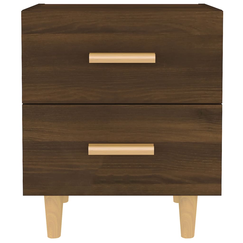 Comodini 2 pz in Rovere Marrone 40x35x47,5 cm - homemem39