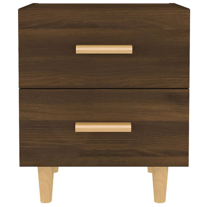 Comodini 2 pz in Rovere Marrone 40x35x47,5 cm - homemem39