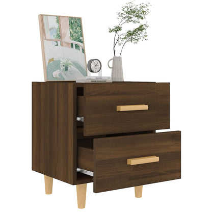 Comodini 2 pz in Rovere Marrone 40x35x47,5 cm - homemem39
