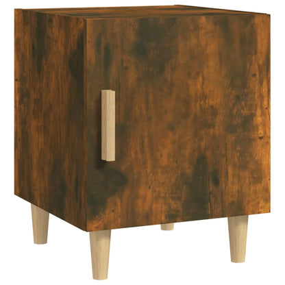 Comodino Rovere Fumo in Legno Multistrato - homemem39