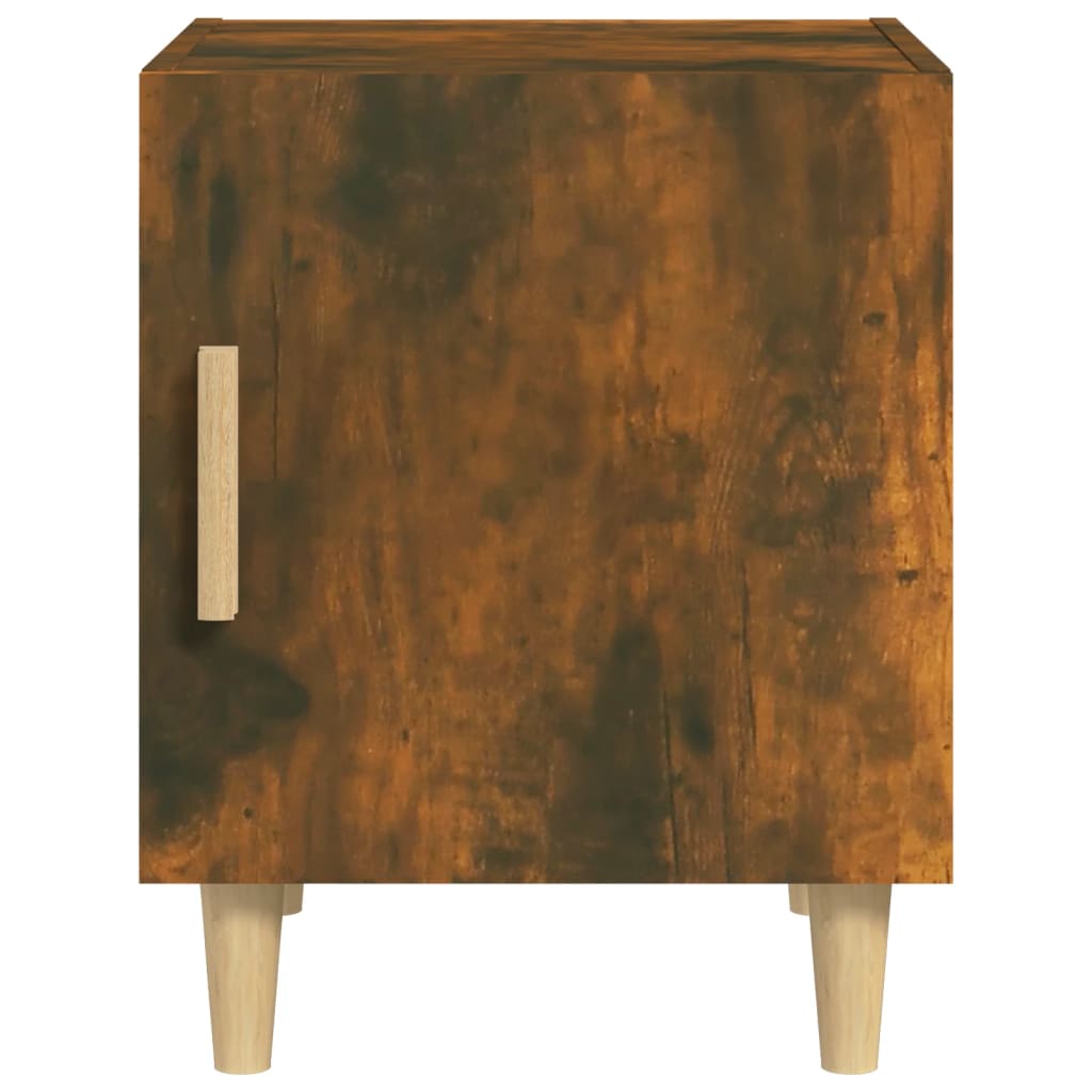 Comodino Rovere Fumo in Legno Multistrato - homemem39