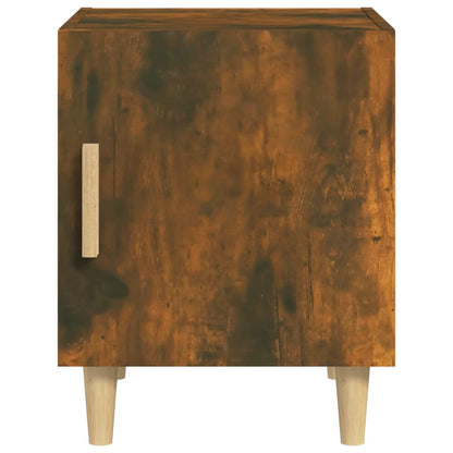Comodino Rovere Fumo in Legno Multistrato - homemem39