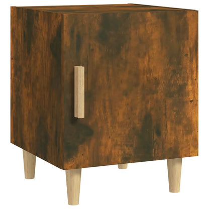 Comodini 2 pz Rovere Fumo in Legno Multistrato - homemem39