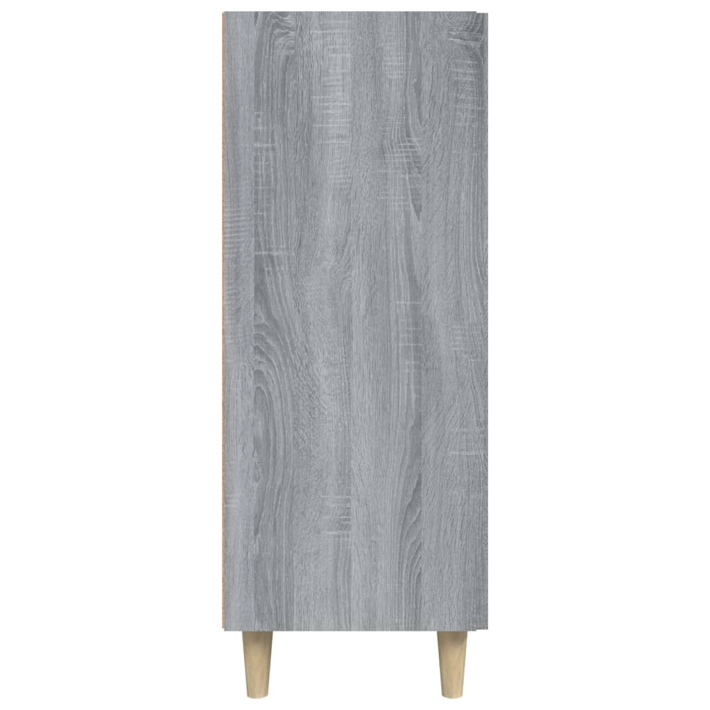 Credenza Grigio Sonoma 69,5x34x90 cm in Legno Multistrato - homemem39