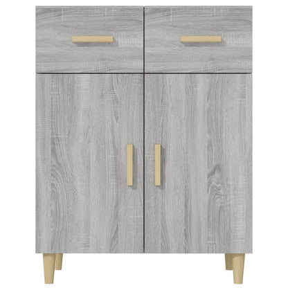 Credenza Grigio Sonoma 69,5x34x89 cm in Legno Multistrato - homemem39