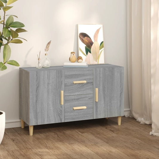 Credenza Grigio Sonoma 100x36x60 cm in Legno Multistrato - homemem39