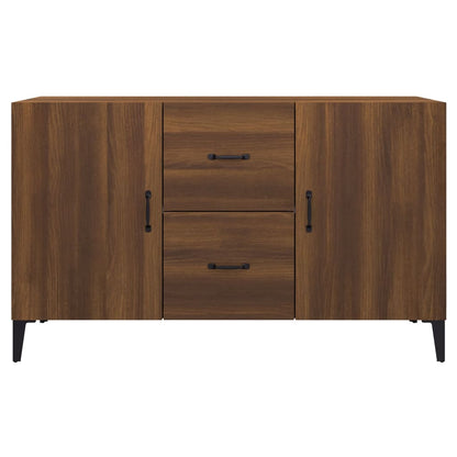 Credenza Rovere Marrone 100x36x60 cm in Legno Multistrato - homemem39