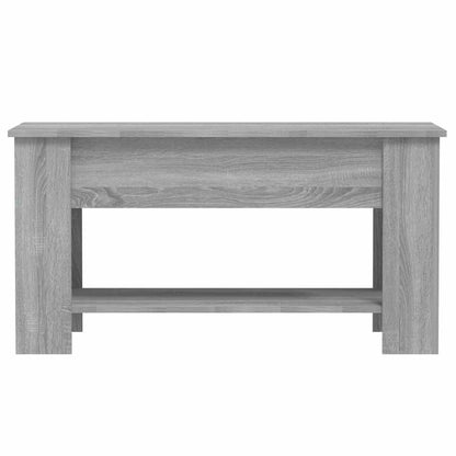Tavolino da Salotto Grigio Sonoma 101x49x52cm Legno Multistrato | homemem39