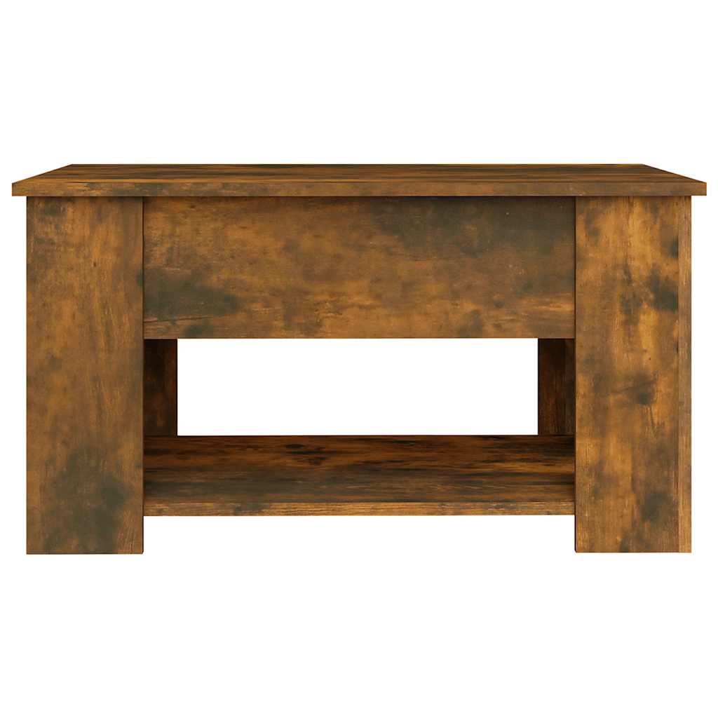 Tavolino da Salotto Rovere Fumo 79x49x41cm in Legno Multistrato - homemem39