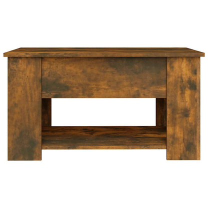 Tavolino da Salotto Rovere Fumo 79x49x41cm in Legno Multistrato - homemem39