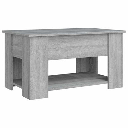 Tavolino da Salotto Grigio Sonoma 79x49x41 cm Legno Multistrato | homemem39