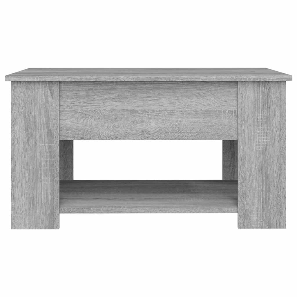 Tavolino da Salotto Grigio Sonoma 79x49x41 cm Legno Multistrato | homemem39