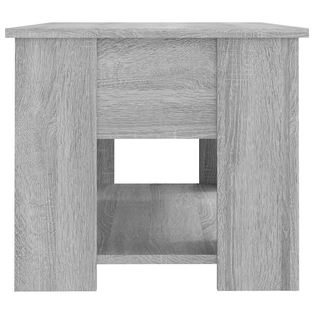 Tavolino da Salotto Grigio Sonoma 79x49x41 cm Legno Multistrato | homemem39