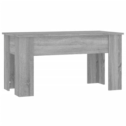 Tavolino da Salotto Grigio Sonoma 101x49x52cm Legno Multistrato | homemem39