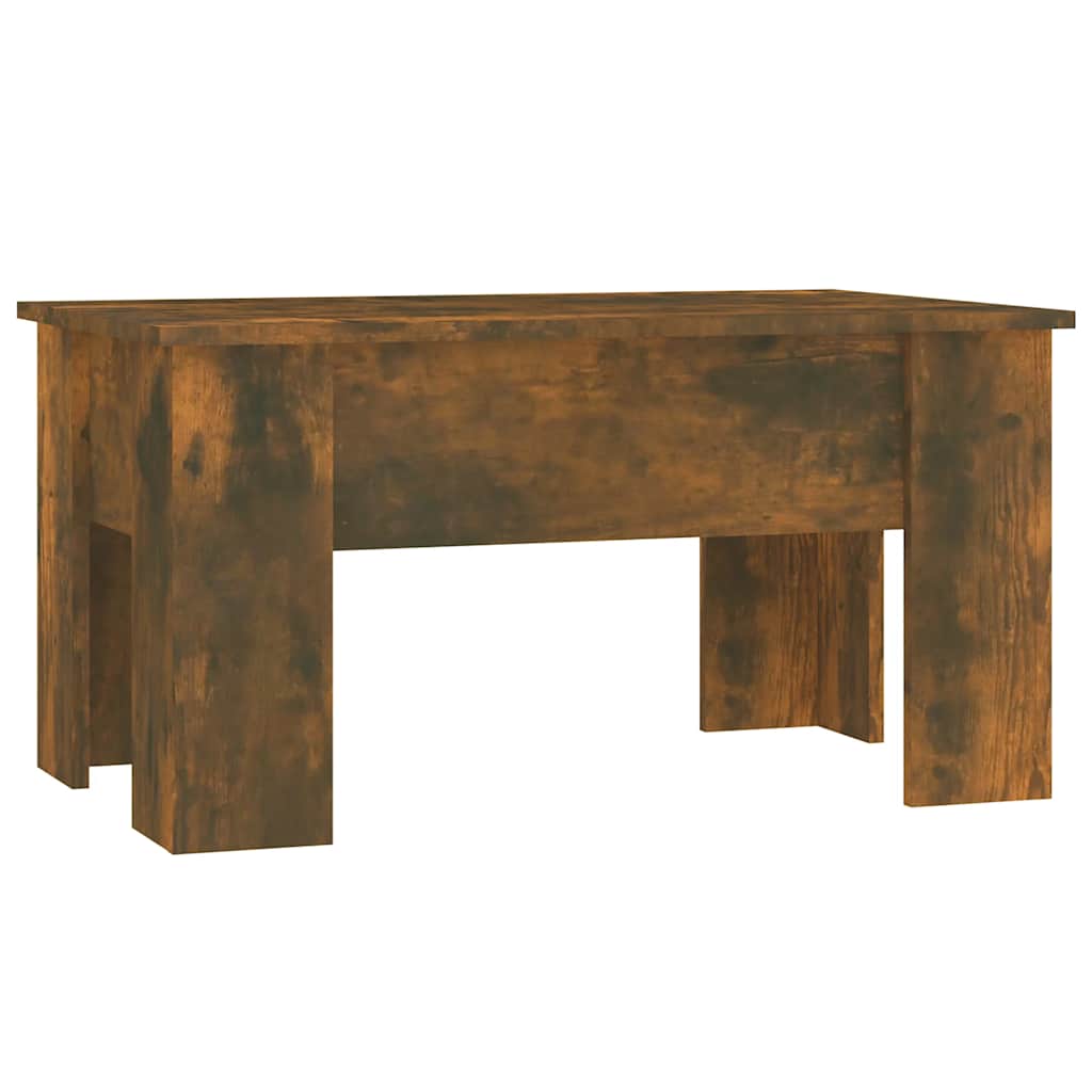 Tavolino da Salotto Rovere Fumo 79x49x41cm in Legno Multistrato | homemem39