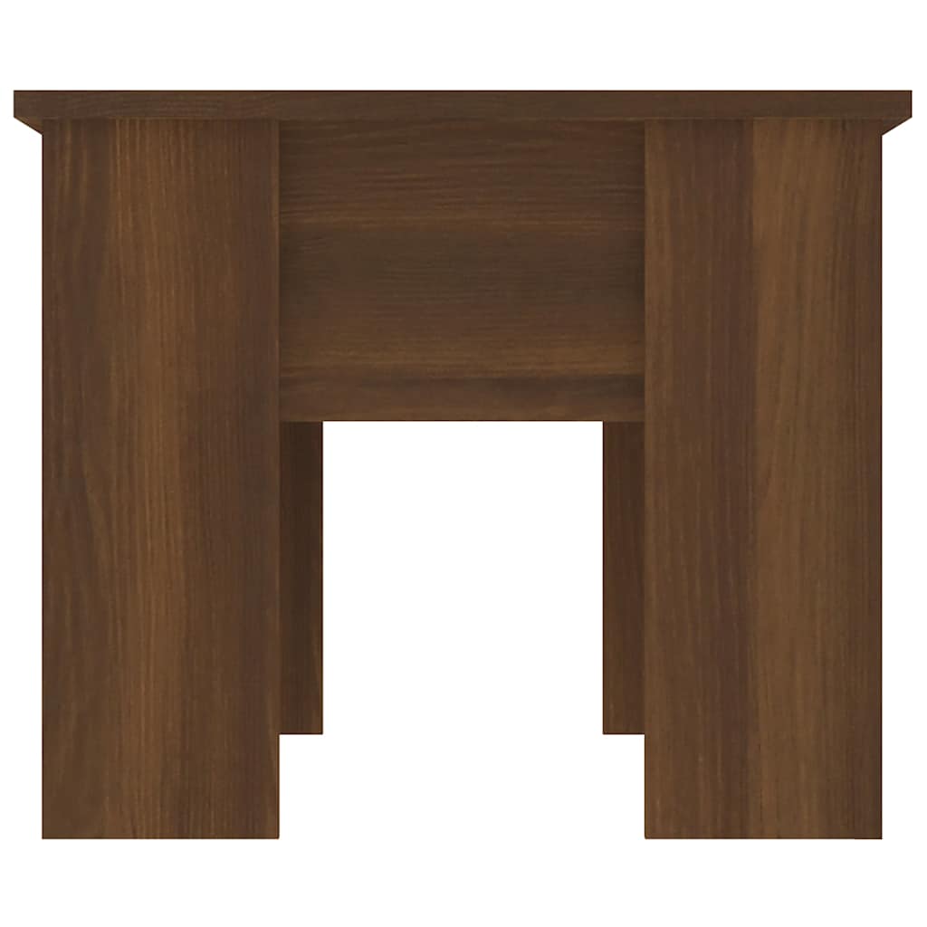Tavolino da Salotto Rovere Marrone 79x49x41cm Legno Multistrato