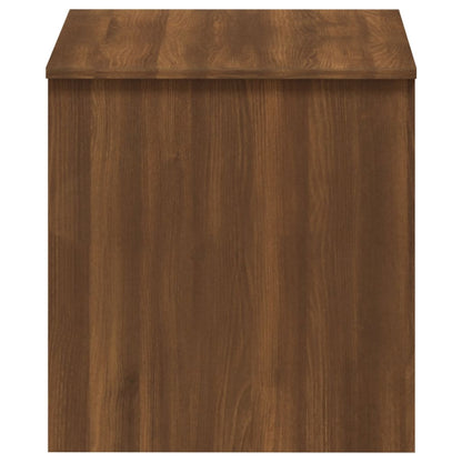 Tavolino Rovere Marrone 102x50,5x52,5 cm in Legno Multistrato | homemem39