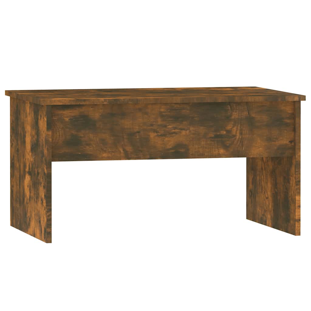 Tavolino Rovere Fumo 80x50,5x41,5 cm in Legno Multistrato | homemem39