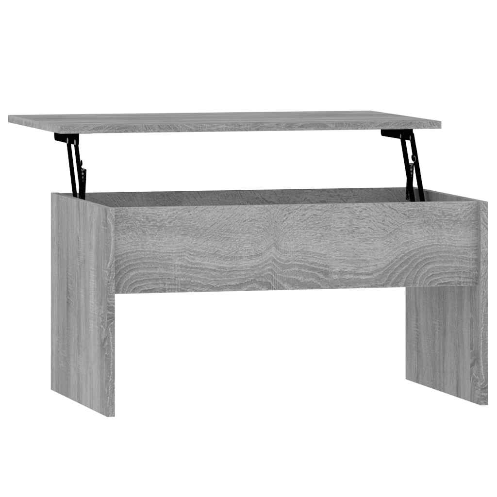 Tavolino Salotto Grigio Sonoma 80x50,5x41,5cm Legno Multistrato | homemem39