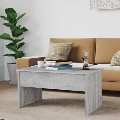 Tavolino Salotto Grigio Sonoma 80x50,5x41,5cm Legno Multistrato | homemem39