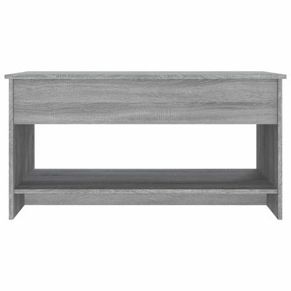 Tavolino Salotto Grigio Sonoma 102x50x52,5 cm Legno Multistrato