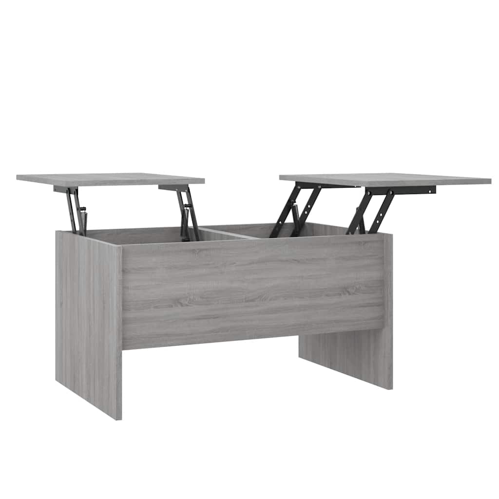 Tavolino Salotto Grigio Sonoma 80x50x42,5 cm Legno Multistrato | homemem39