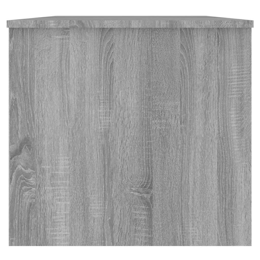 Tavolino Grigio Sonoma 102x50,5x46,5 cm in Legno Multistrato | homemem39