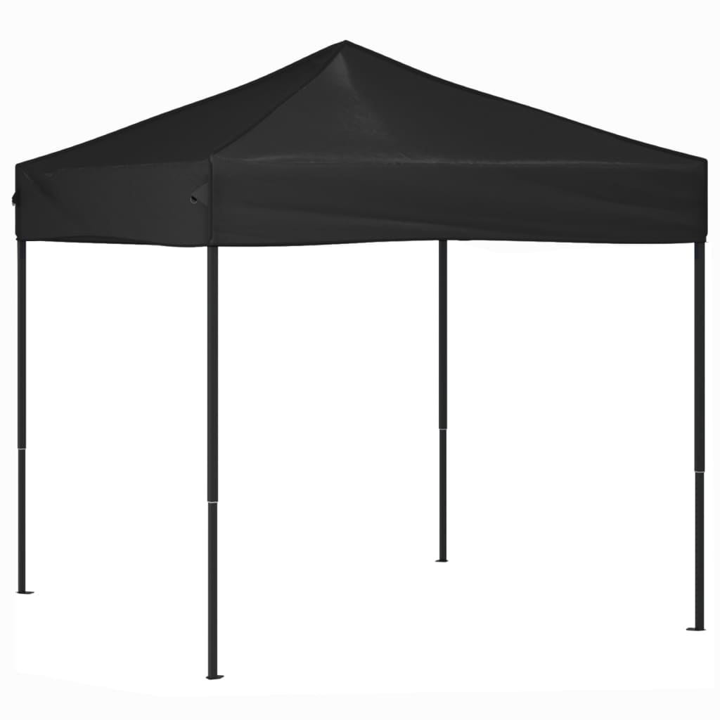 Tenda per Feste Pieghevole Nera 2x2 m | homemem39