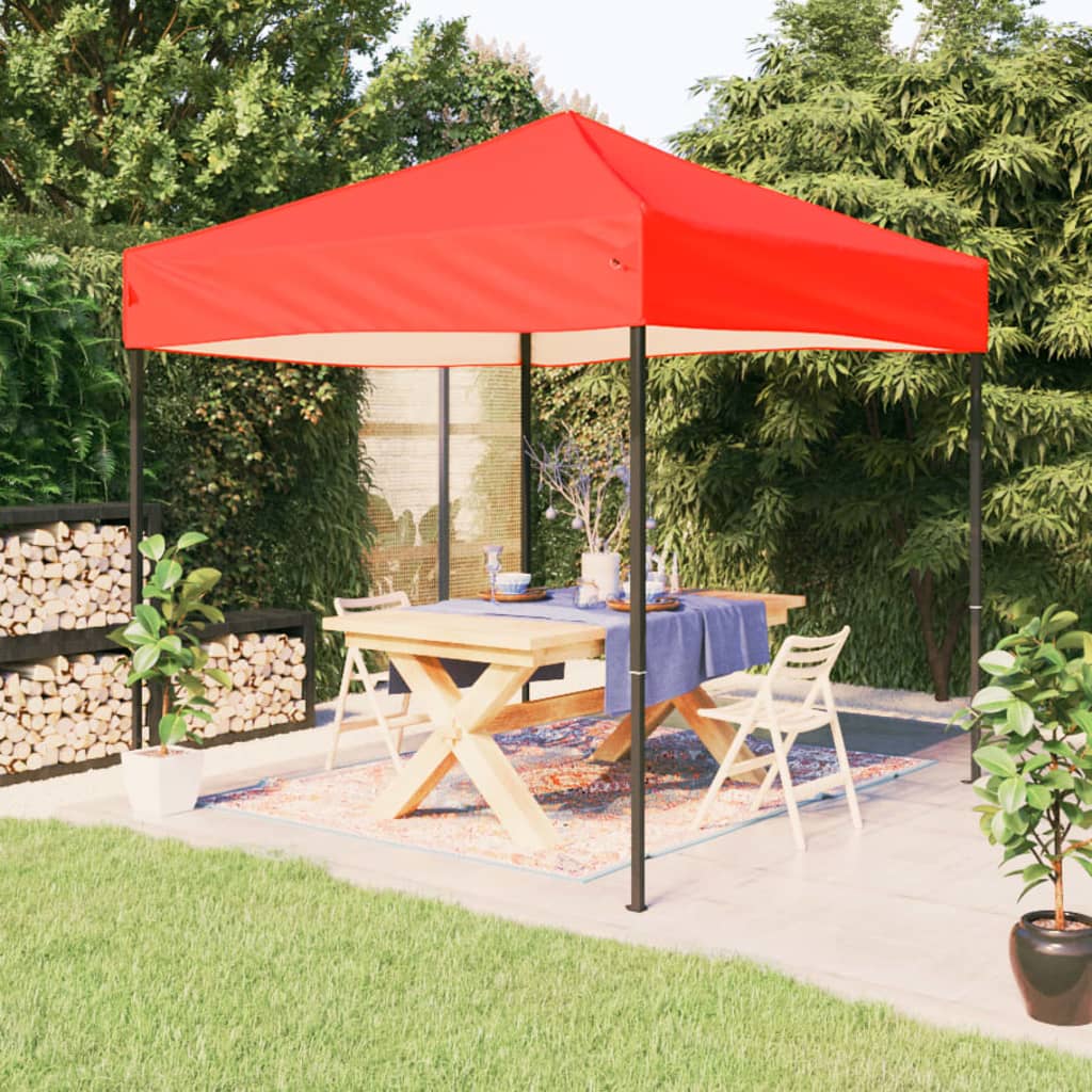 Tenda per Feste Pieghevole Rossa 2x2 m | homemem39
