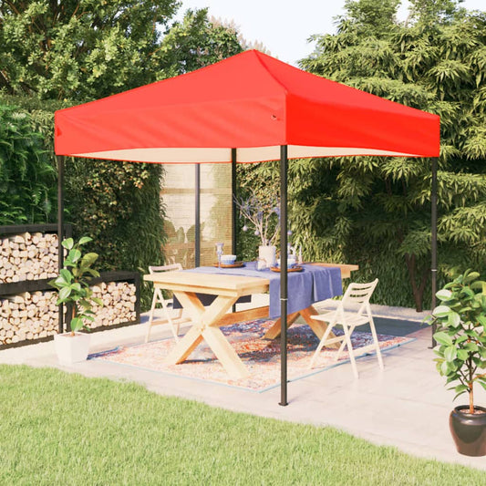 Tenda per Feste Pieghevole Rossa 2x2 m | homemem39