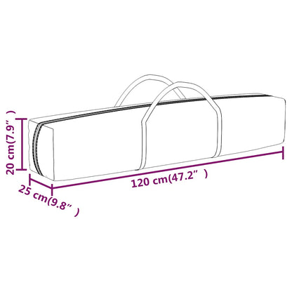 Tenda per Feste Pieghevole con Pareti Laterali Rosso 2x2 m | homemem39