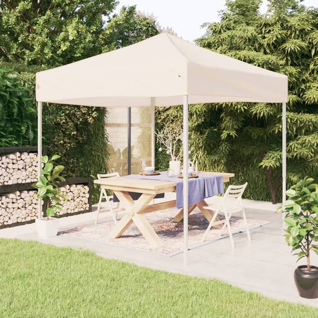 Tenda per Feste Pieghevole Crema 3x3 m | homemem39