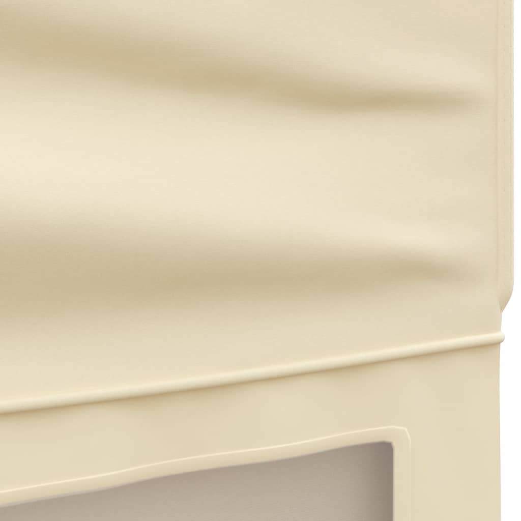 Tenda per Feste Pieghevole con Pareti Laterali Crema 3x3 m | homemem39