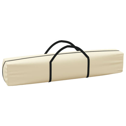 Tenda per Feste Pieghevole con Pareti Laterali Crema 3x3 m | homemem39