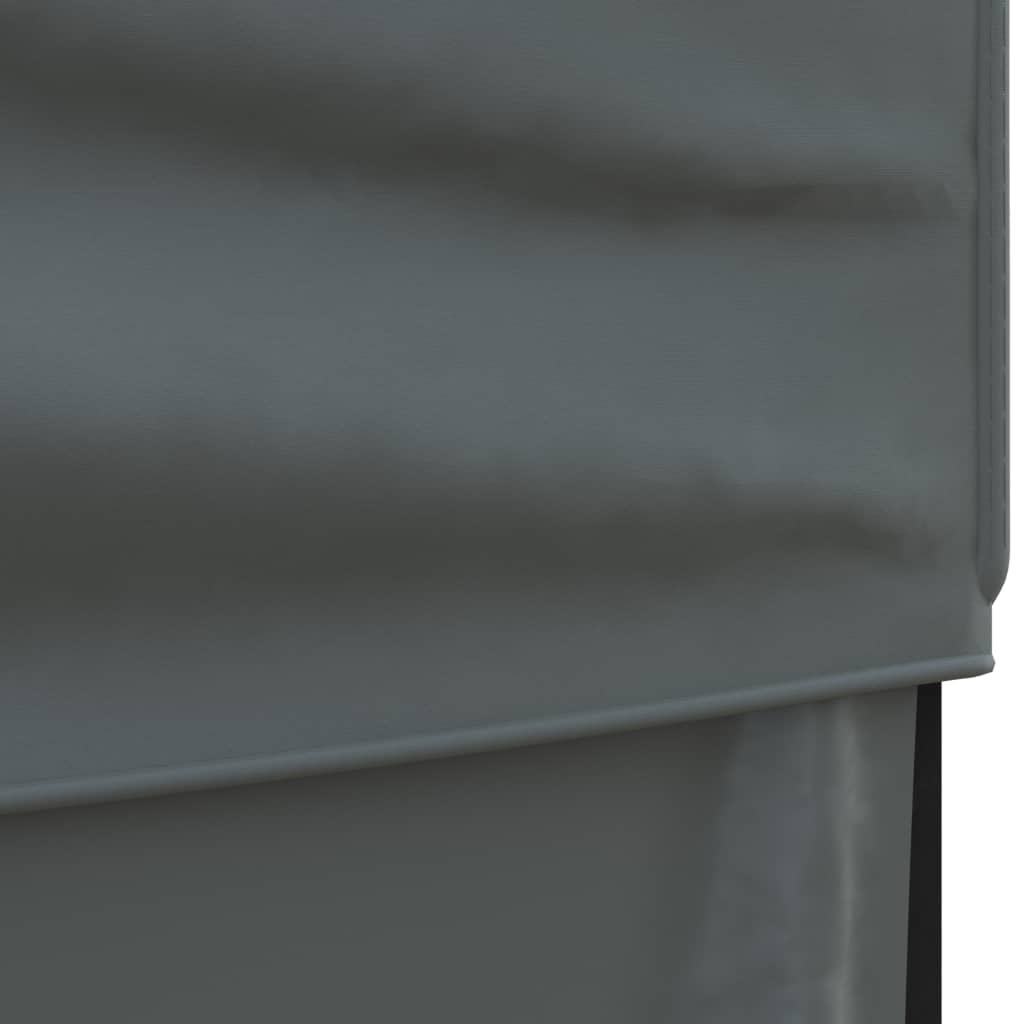 Tenda per Feste Pieghevole con Pareti Laterali Antracite 3x3 m | homemem39