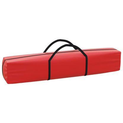 Tenda per Feste Pieghevole con Pareti Laterali Rosso 3x3 m | homemem39